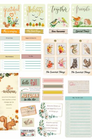 Vintage Autumn Printable